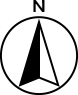 方位マーク